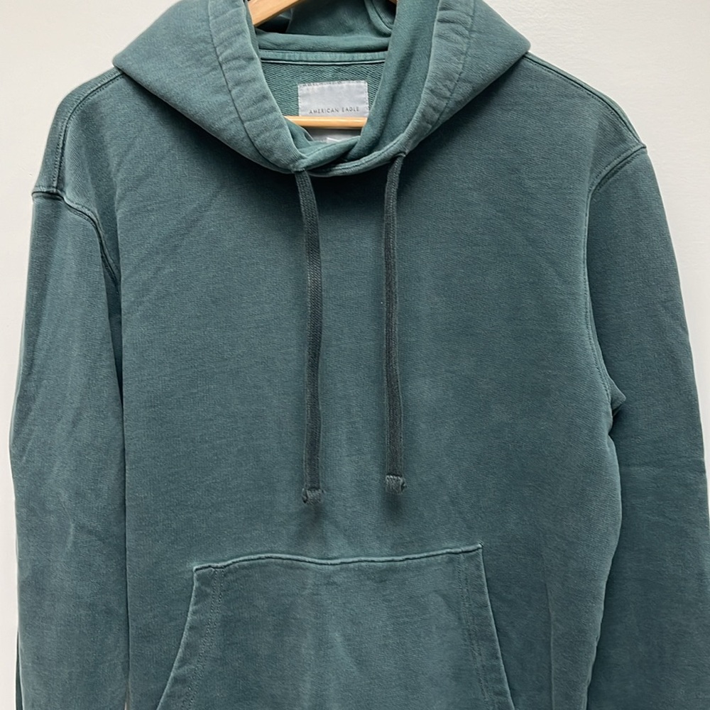 American Eagle Outfitters Green Men’s Hoodie Sweatshirt Medium